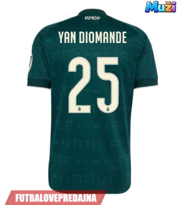 Lacne Muži Futbalové dres Real Madrid Yan Diomande #25 2026-27 Krátky Rukáv - Preč